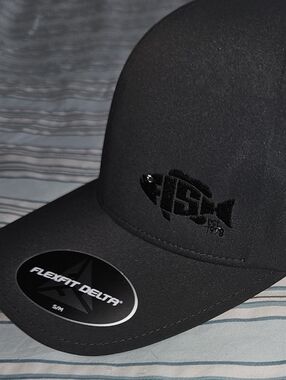 Black Fish Logo Flexfit Cap